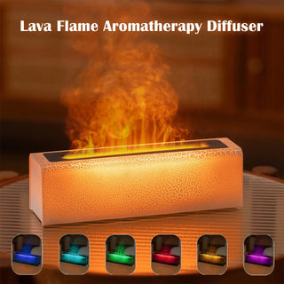 RGB Vlam Aromatherapie Verspreider - Pure Aroma